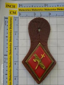 Military Antiques: ANTIGUO PEPITO INSIGNIA CON ROMBO DE LA GUARDIA CIVIL.